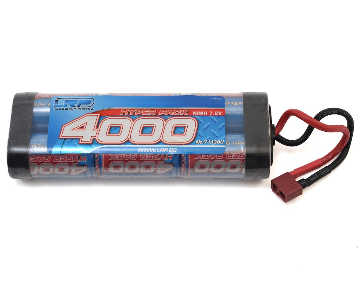 6-Cell Hyper Pack NiMH Stick Battery w/T-Style Connector (7.2V/4000mAh)