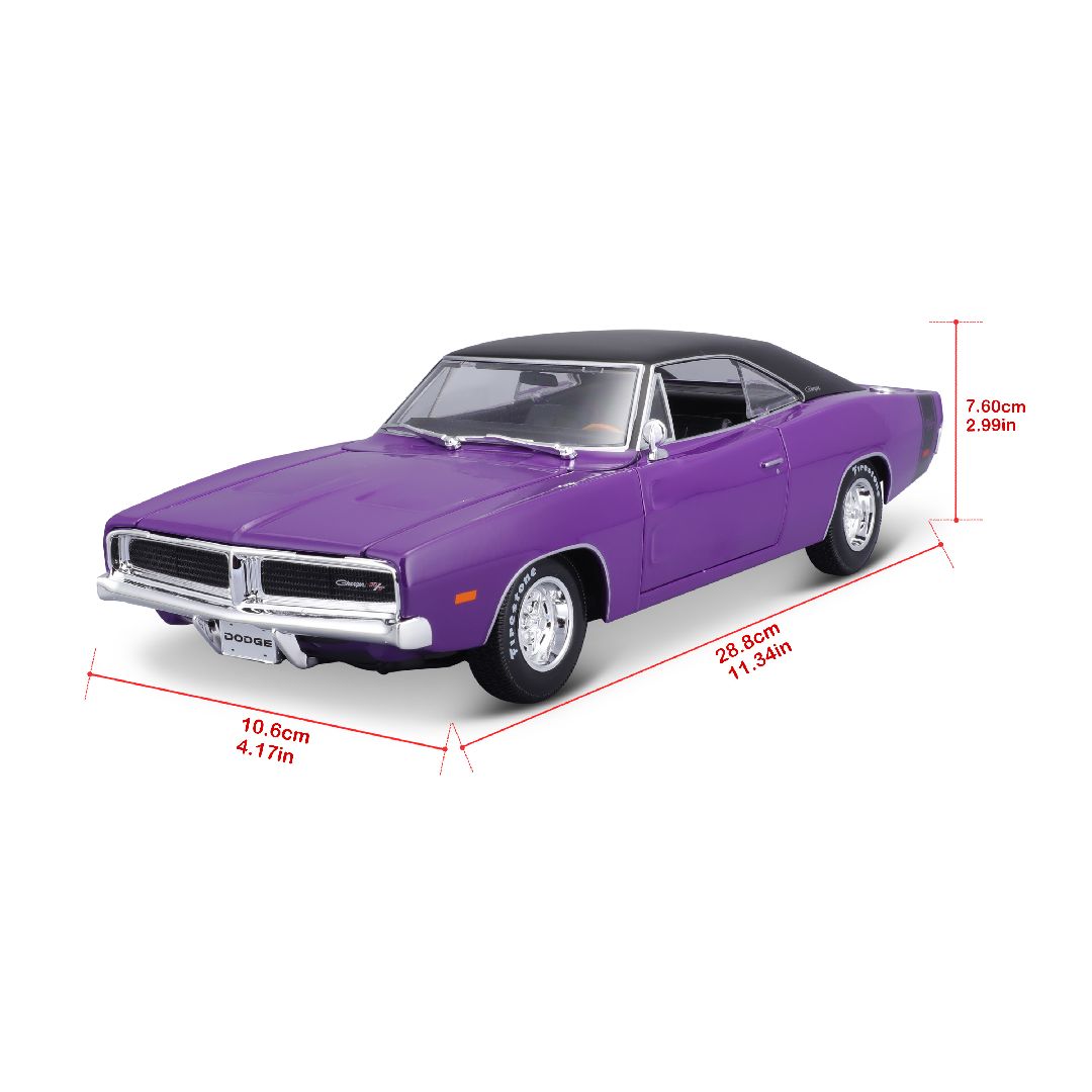 1/18 SE 1969 Dodge Charger - Purple