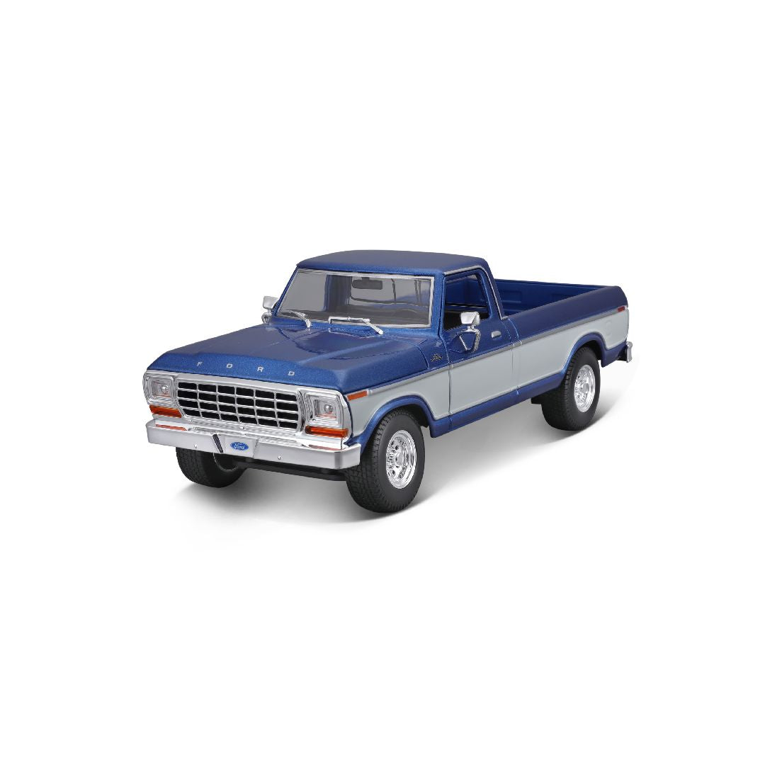 1/18 SE 1979 Ford F1 Pick-up Truck - Blue/White