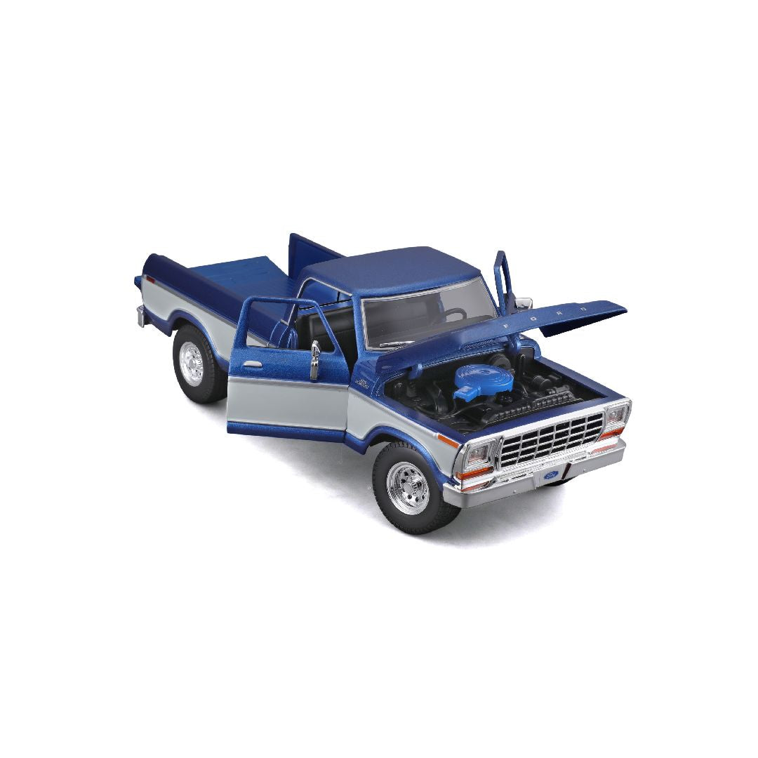 1/18 SE 1979 Ford F1 Pick-up Truck - Blue/White