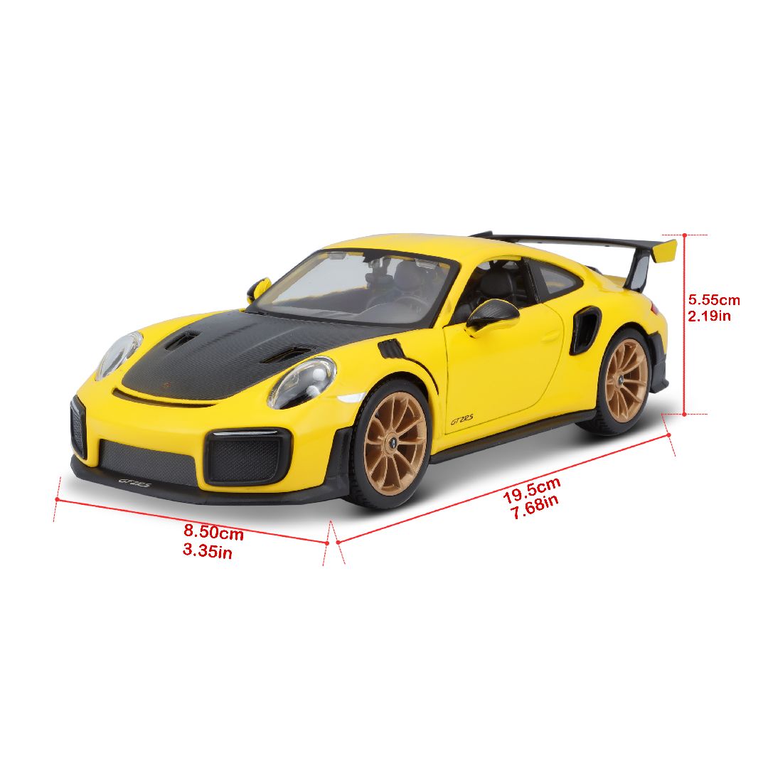 1/24 Special Edition 2018 Porsche 911 GT2 RS (Yellow/Black)