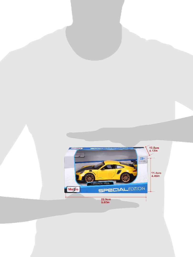1/24 Special Edition 2018 Porsche 911 GT2 RS (Yellow/Black)