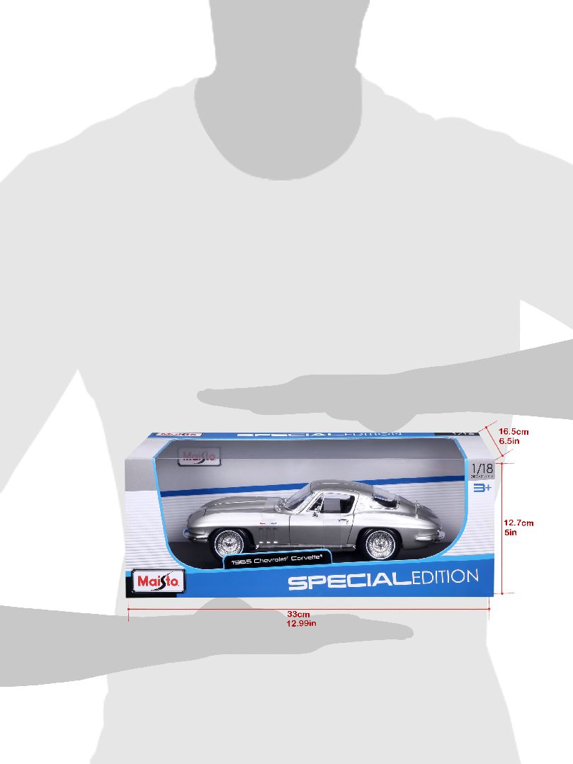 1/18 Special Edition 1965 Chevrolet Corvette - Silver