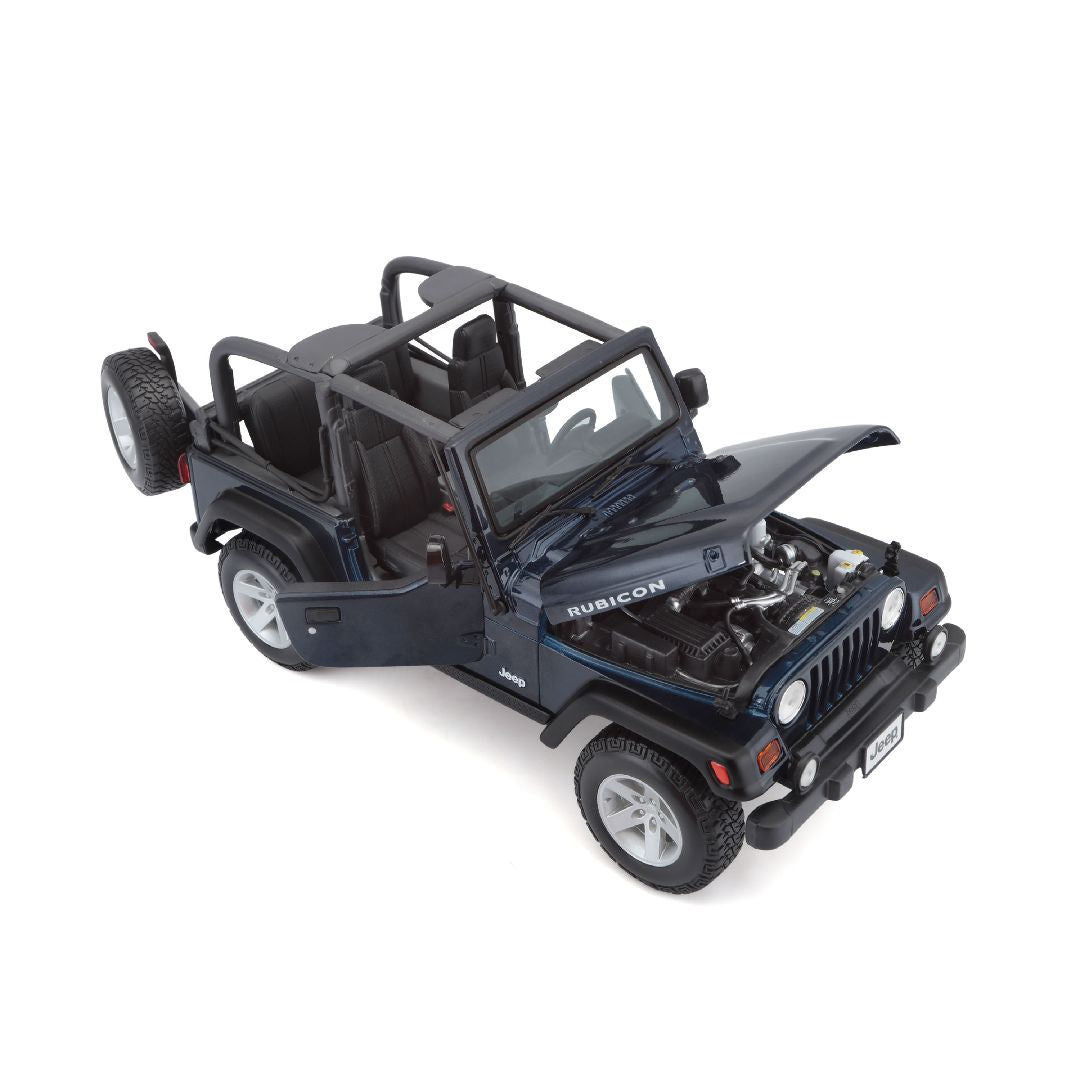 1/18 SE Jeep Wrangler Rubicon - Metallic Blue