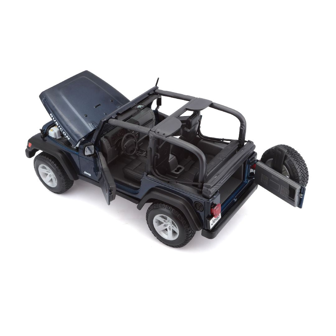 1/18 SE Jeep Wrangler Rubicon - Metallic Blue
