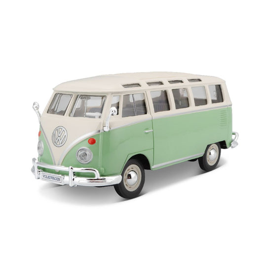 Volkswagen Van "Samba" 1/25 SE - Green/Cream