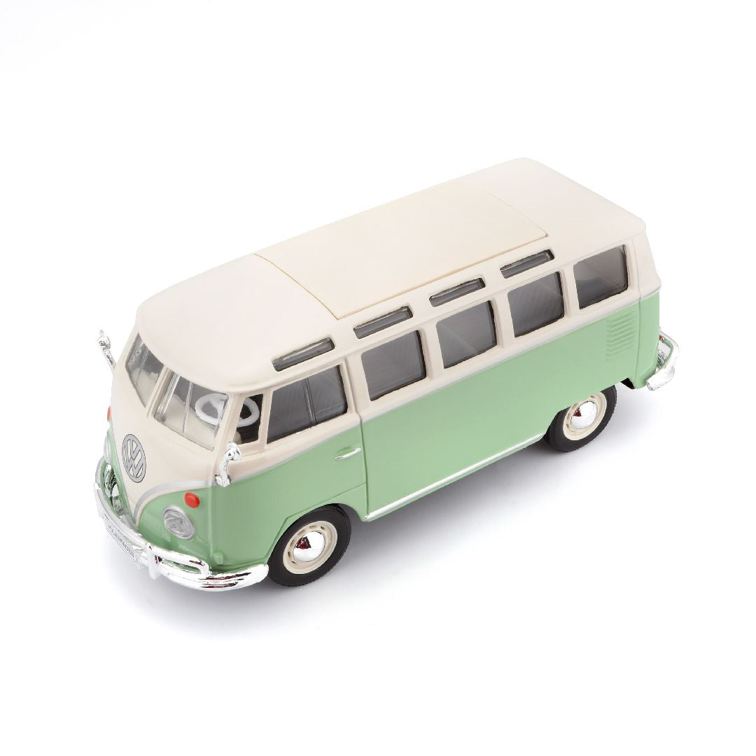 Volkswagen Van "Samba" 1/25 SE - Green/Cream
