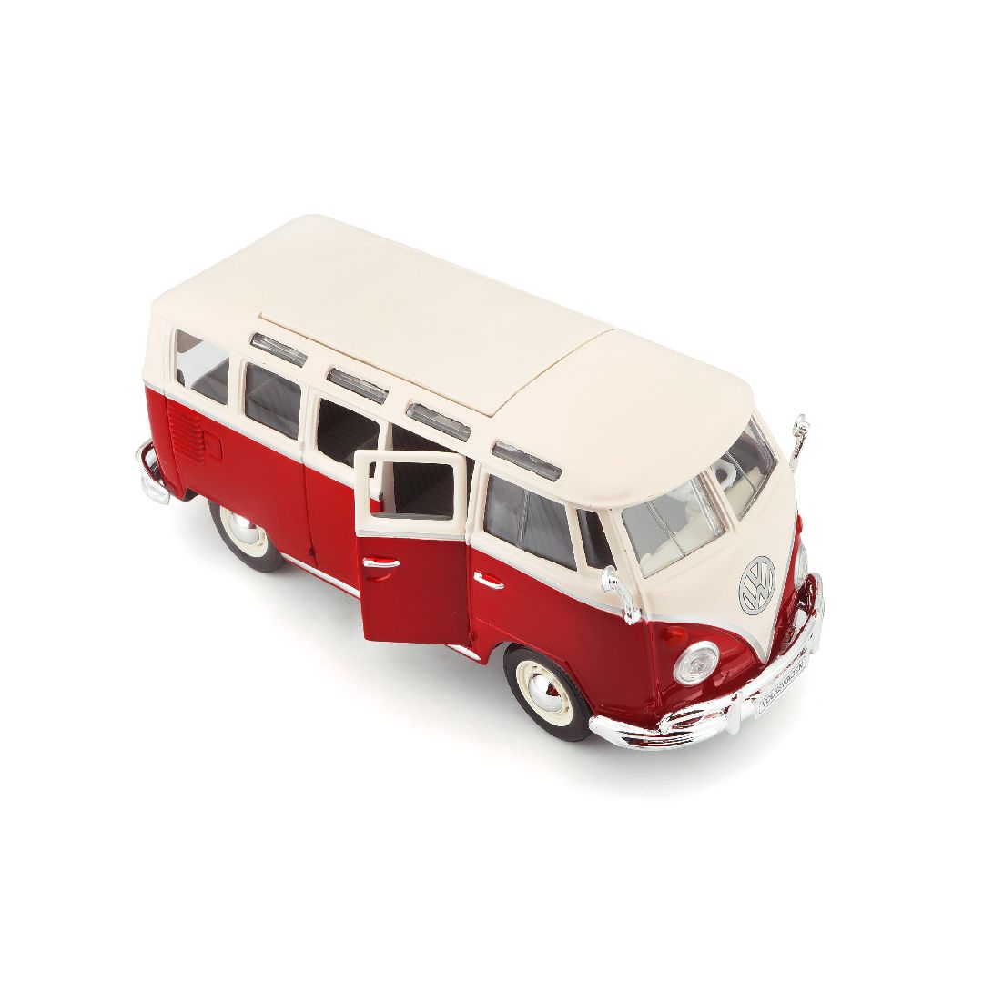 Maisto 1/25 Special Edition Volkswagen Van "Samba" (White/Red)