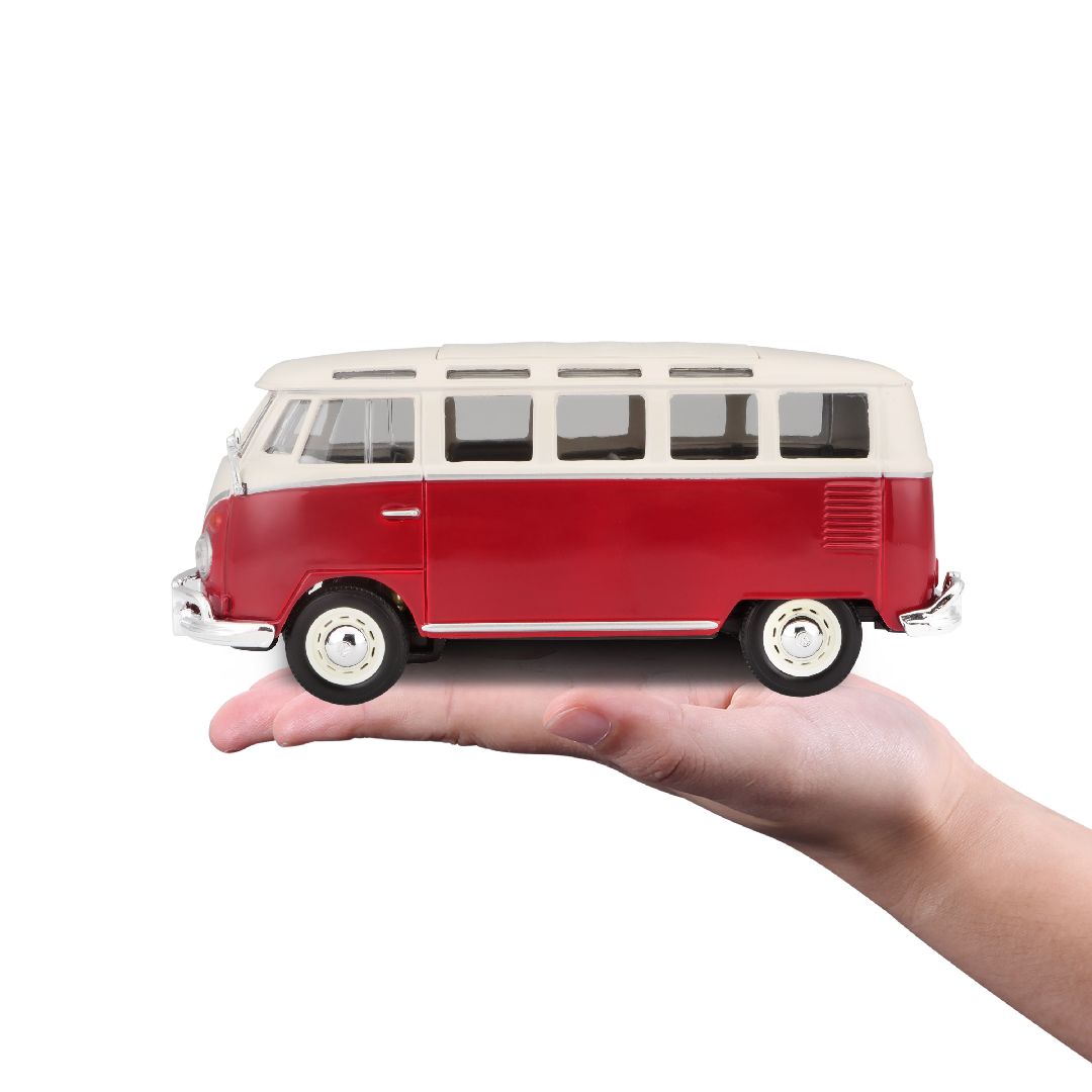 Maisto 1/25 Special Edition Volkswagen Van "Samba" (White/Red)