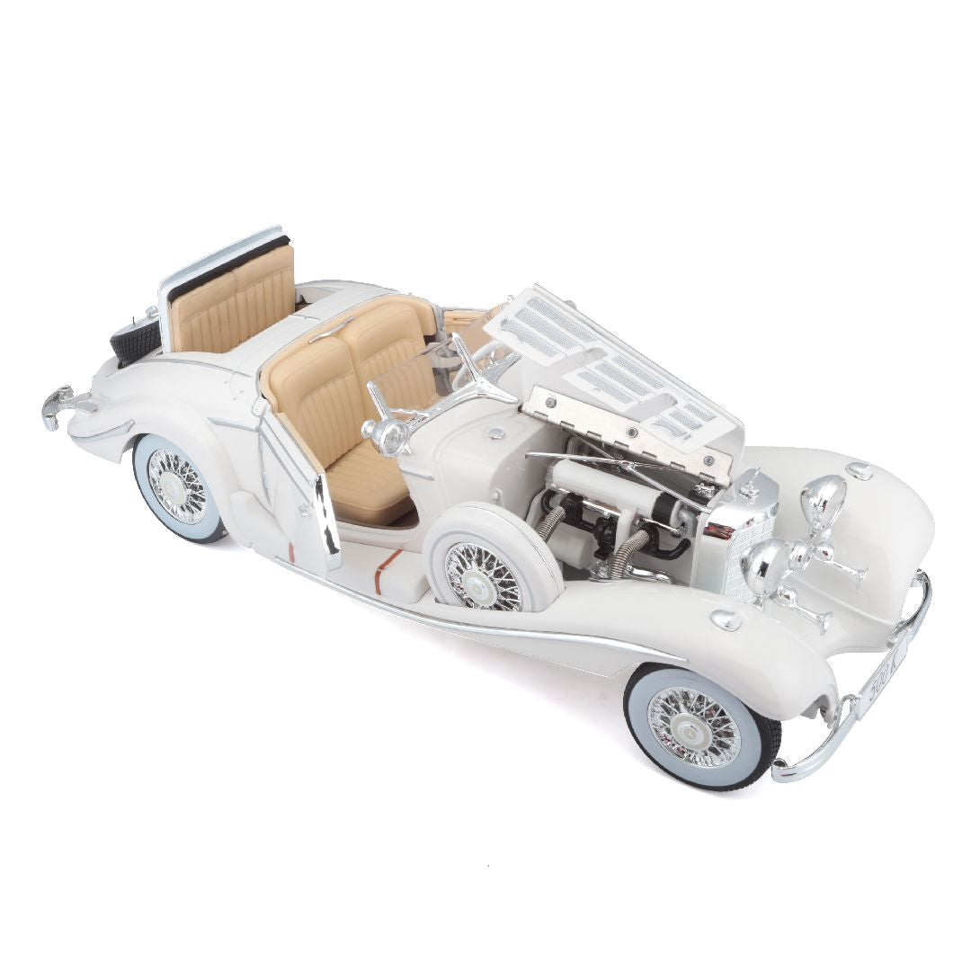1/18 Premiere Edition 1936 M-B 500 K Type Special roadster (White)