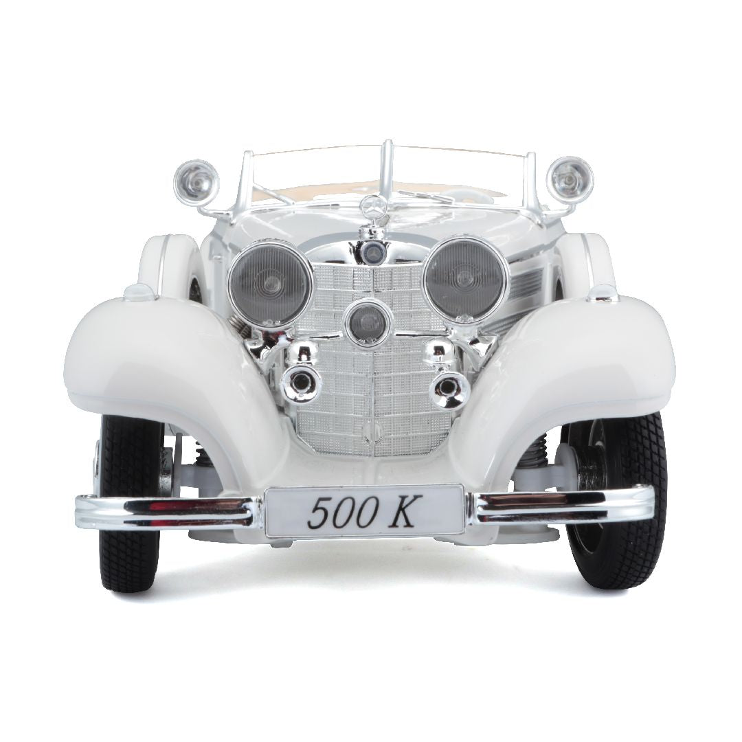 1/18 Premiere Edition 1936 M-B 500 K Type Special roadster (White)