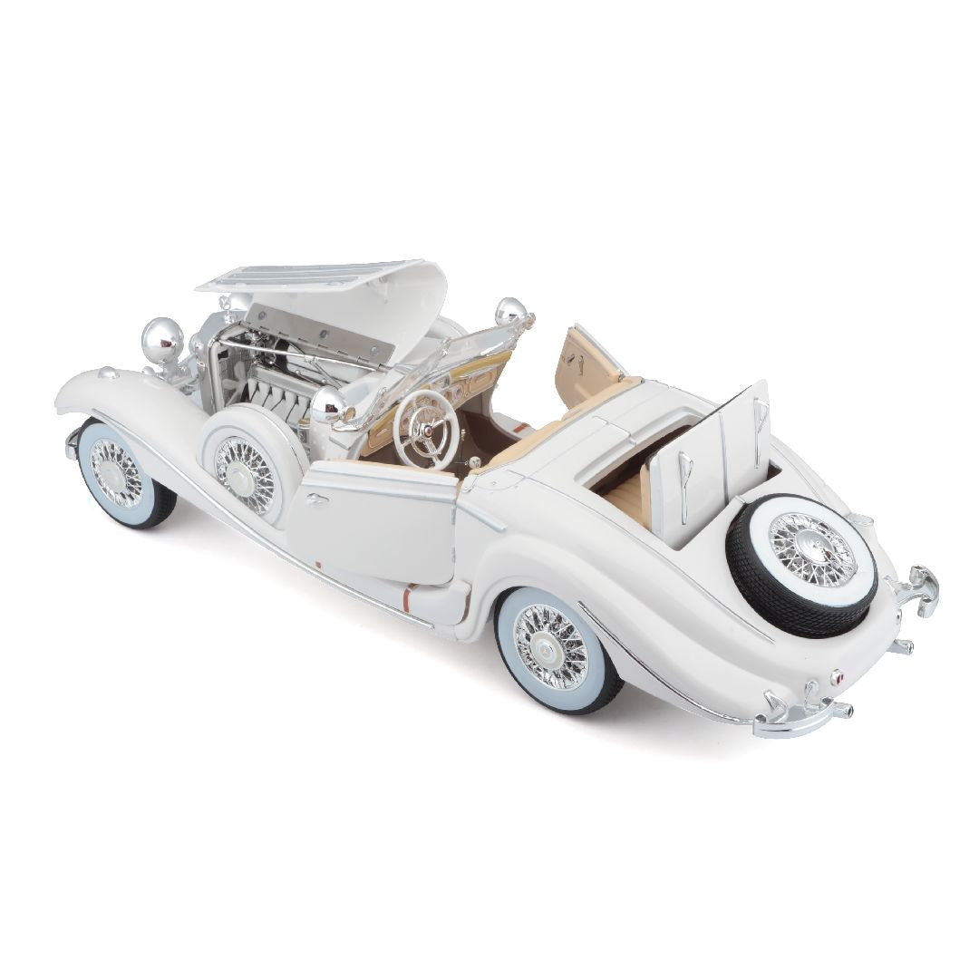 1/18 Premiere Edition 1936 M-B 500 K Type Special roadster (White)