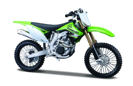 Maisto 1/12 AL Kawasaki KX 450F Assembly kit (Green)