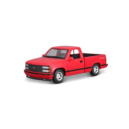 Maisto 1/24 Assembly Line 1993 Chevrolet 454 SS Pick-up (Red)