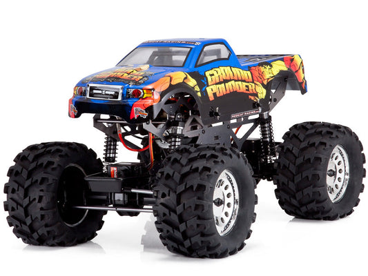 Redcat Ground Pounder RC Monster Truck - 1:10 Brushed Electric Truck