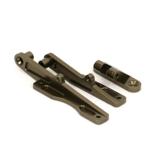 Rear Chassis Brace - Aluminum - GunMetal