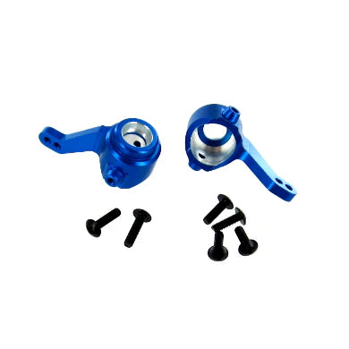 Aluminum Steering Knuckles L/R (Blue) (1pair)
