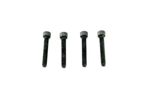 6x40mm Cap Head Hex Machine Thread Screws (x4)