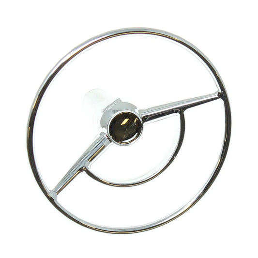Steering Wheel Assembly - Chrome