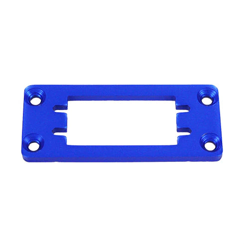 Servo Mount Plate - Aluminum - Blue