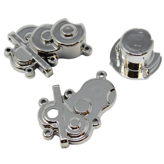 Transmission Case w/ Gear Cover - Chrome