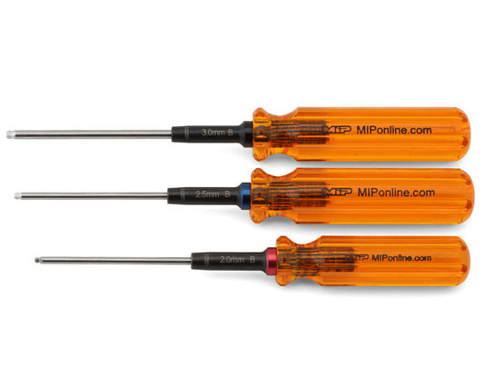 Gen 2 Metric Ball End Hex Driver Wrench Set (2.0, 2.5 & 3.0mm)