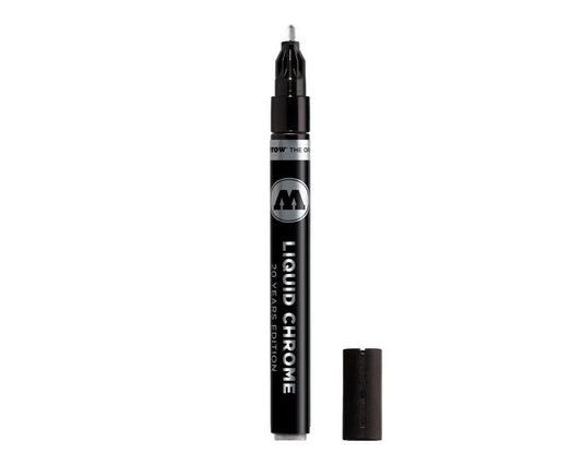 Liquid Chrome Paint Pen Marker w/2mm Tip