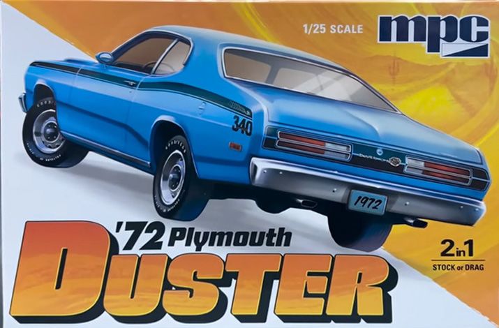 1/25 1972 Plymouth Duster Model Kit