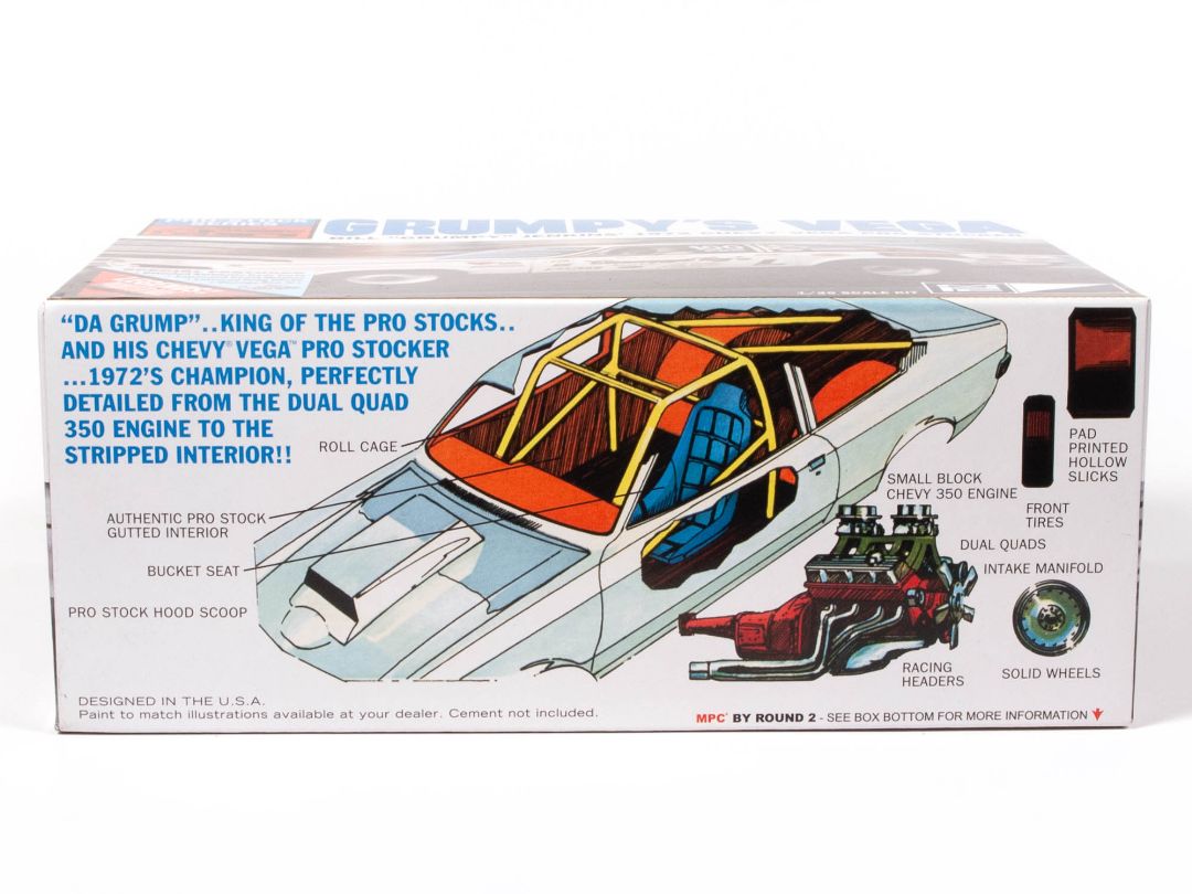 MPC 1972 Chevy Vega Grumpy's Toy Pro Stock Model Car Kit | #3107696073 MPC 1972 Chevy Vega Grumpy's Toy Pro Stock Model Car Kit | #3107696073