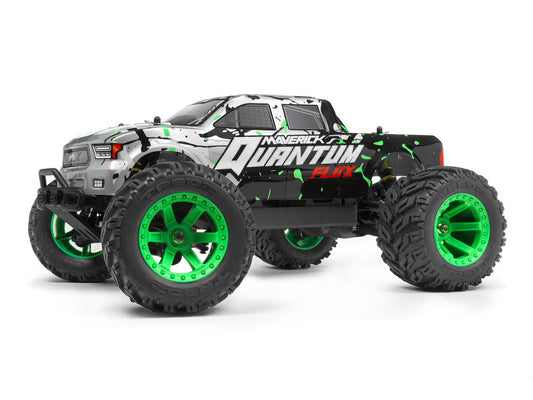 Quantum MT Flux 80A Brushless 1/10 4WD Monster Truck RTR, Silver