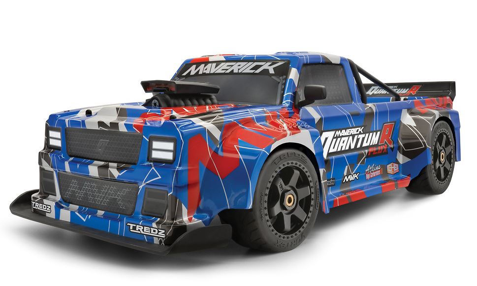 Quantum R Track Colors Maverick QuantumR Flux 4S 1/8 4WD RTR, Blue / Red – Chris's House
