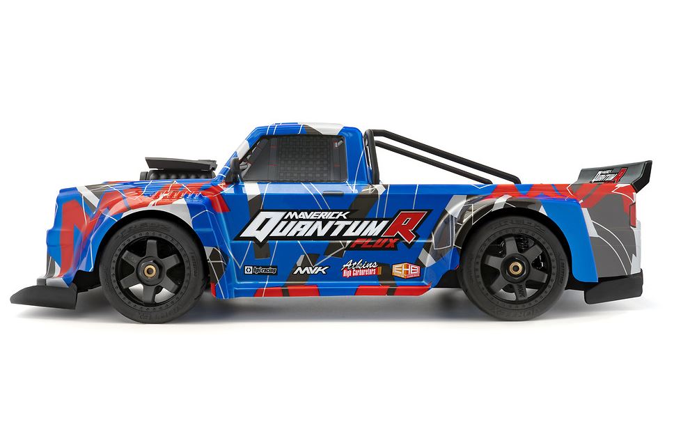 Maverick QuantumR Flux 4S 1/8 4WD RTR, Blue / Red