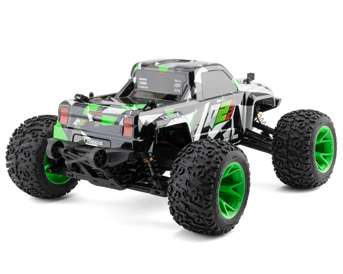 Quantum2 MT Flux Brushless 1/10 RTR Monster Truck (Green)