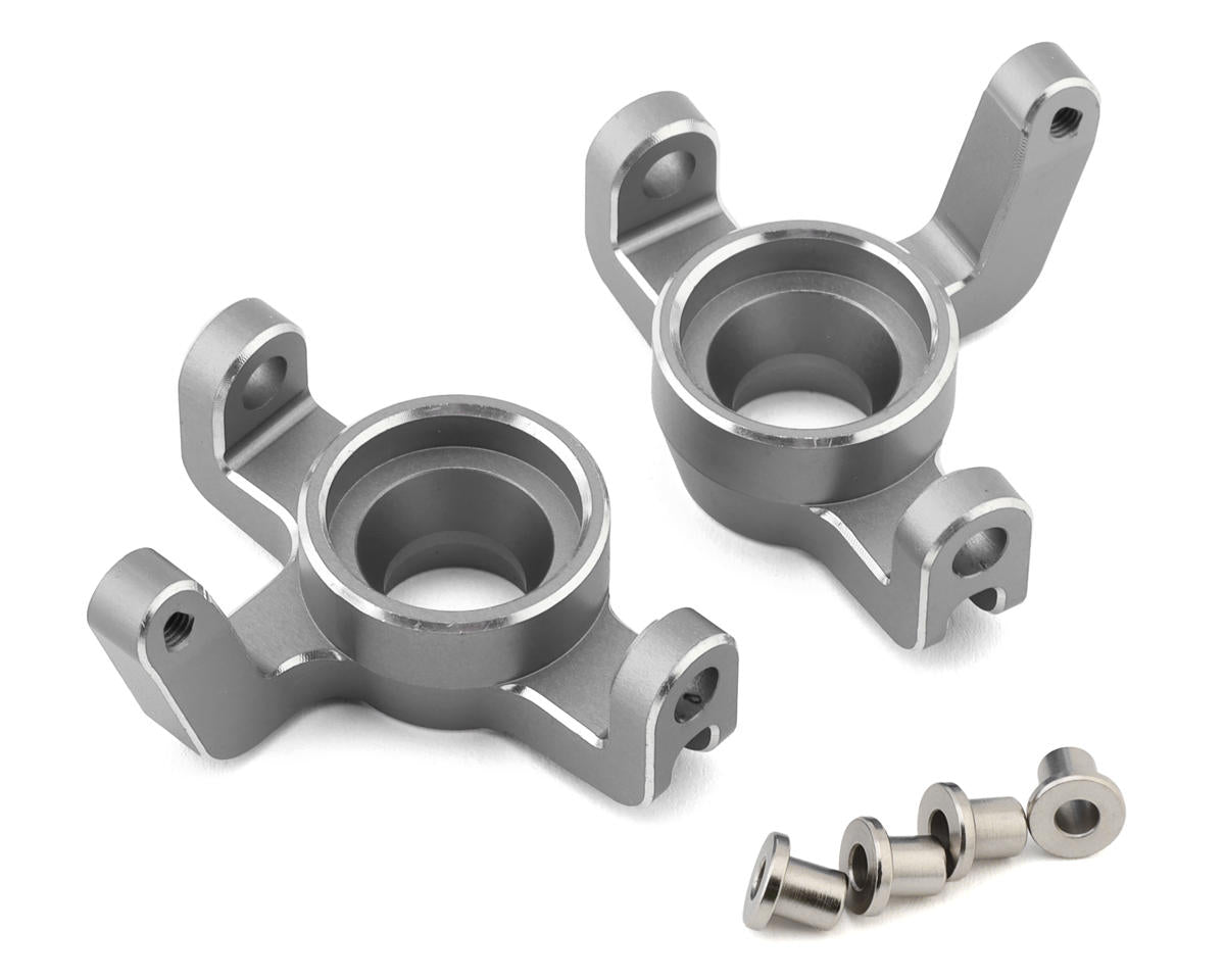 Maverick Aluminum Steering Spindle Set (Dark Grey) (2)