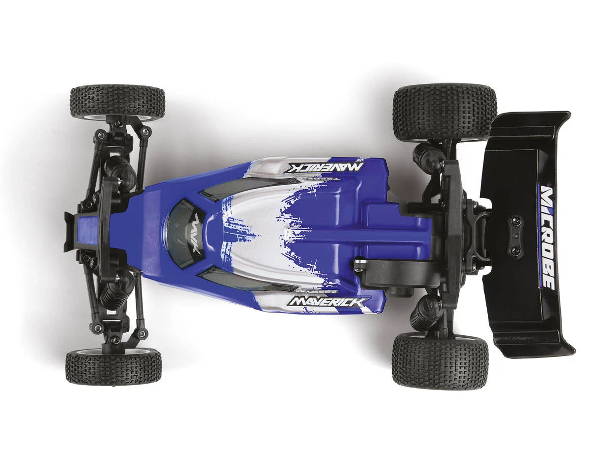Microbe Flux 1/24 Brushless RTR 2WD Buggy (Blue)