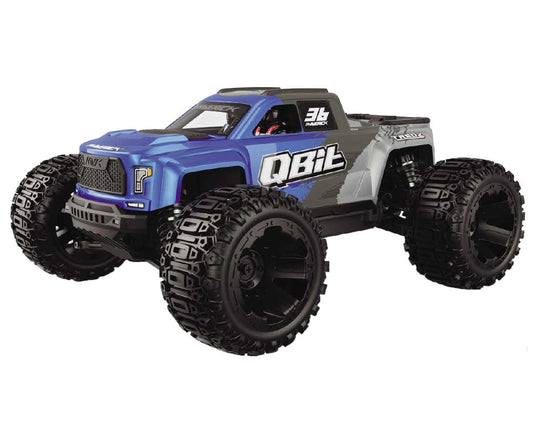 QBit MT 1/16 4WD RTR Brushed Monster Truck (Blue)