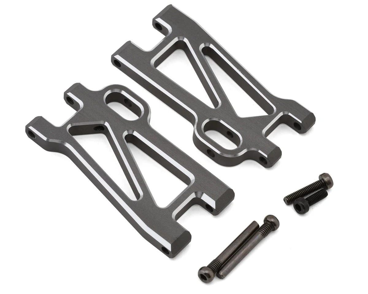 Qbit Aluminum Lower Suspension Arms (Grey) (2)