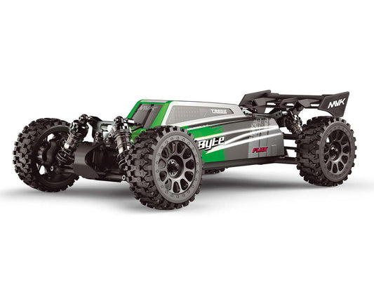 QByte XB Flux 1/12 Brushless RTR 4WD Electric Off-Road Buggy (Green) w/2.4GHz Radio, Battery & Charger