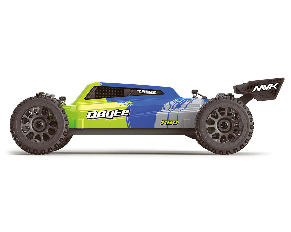 QByte XB Pro 1/12 Brushless RTR 4WD Buggy (Fluoro Green)
