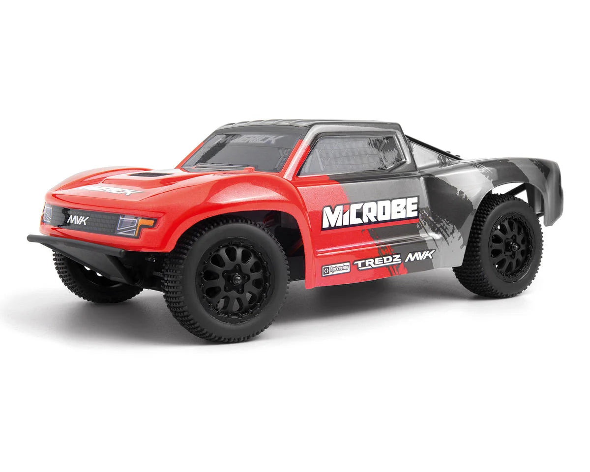 Microbe SC 1/24 Brushed RTR 2WD Short Course Truck (Red)