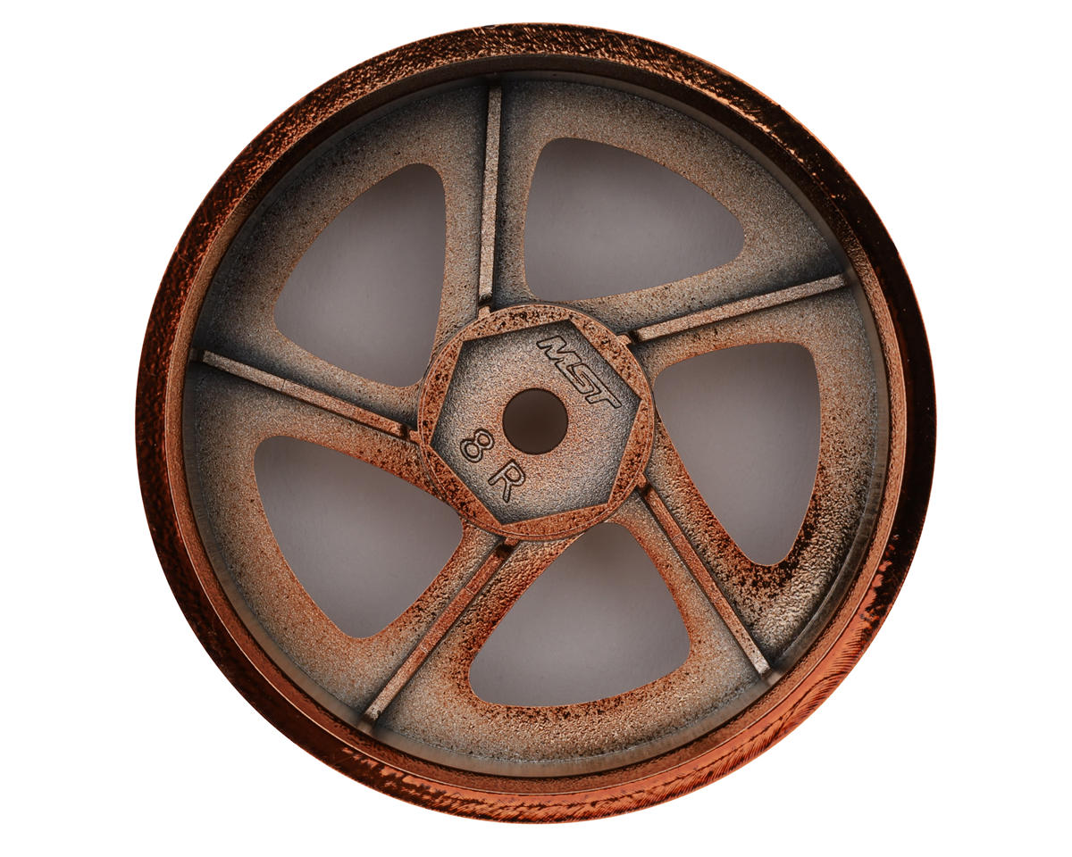 TMB 1/10 Drift Wheels (Copper) (+8) (4) w/Mounting Foam