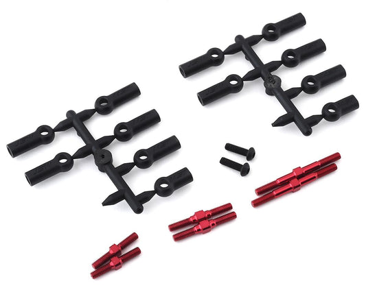 MST RMX 2.0 RTR Turnbuckle shaft set (red)