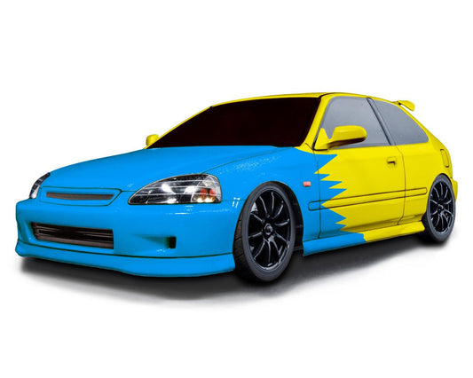 TCR-FF RTR 1/10 Touring Car w/EK9 Body (Clear) (257mm)