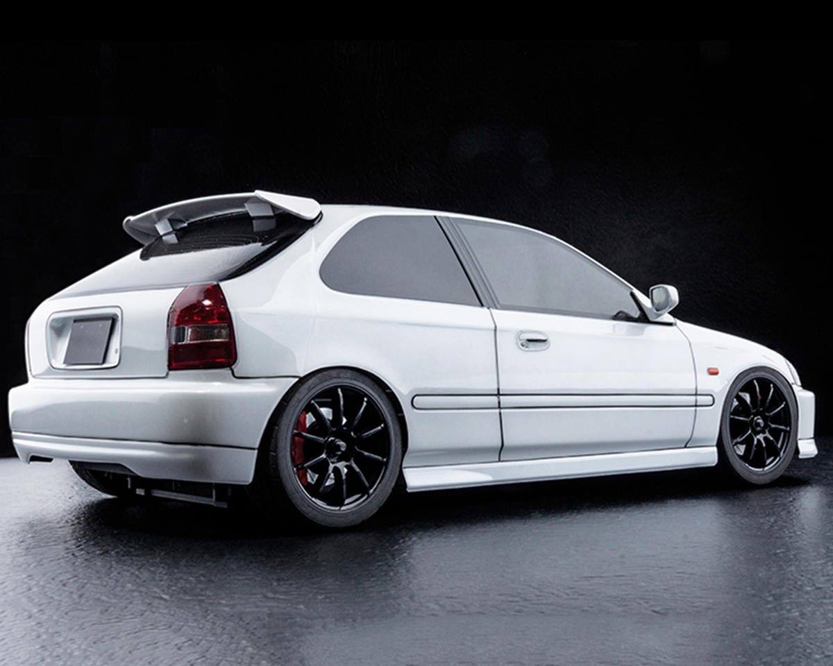 TCR-FF RTR 1/10 Touring Car w/EK9 Pre-Painted Body (White) (257mm)