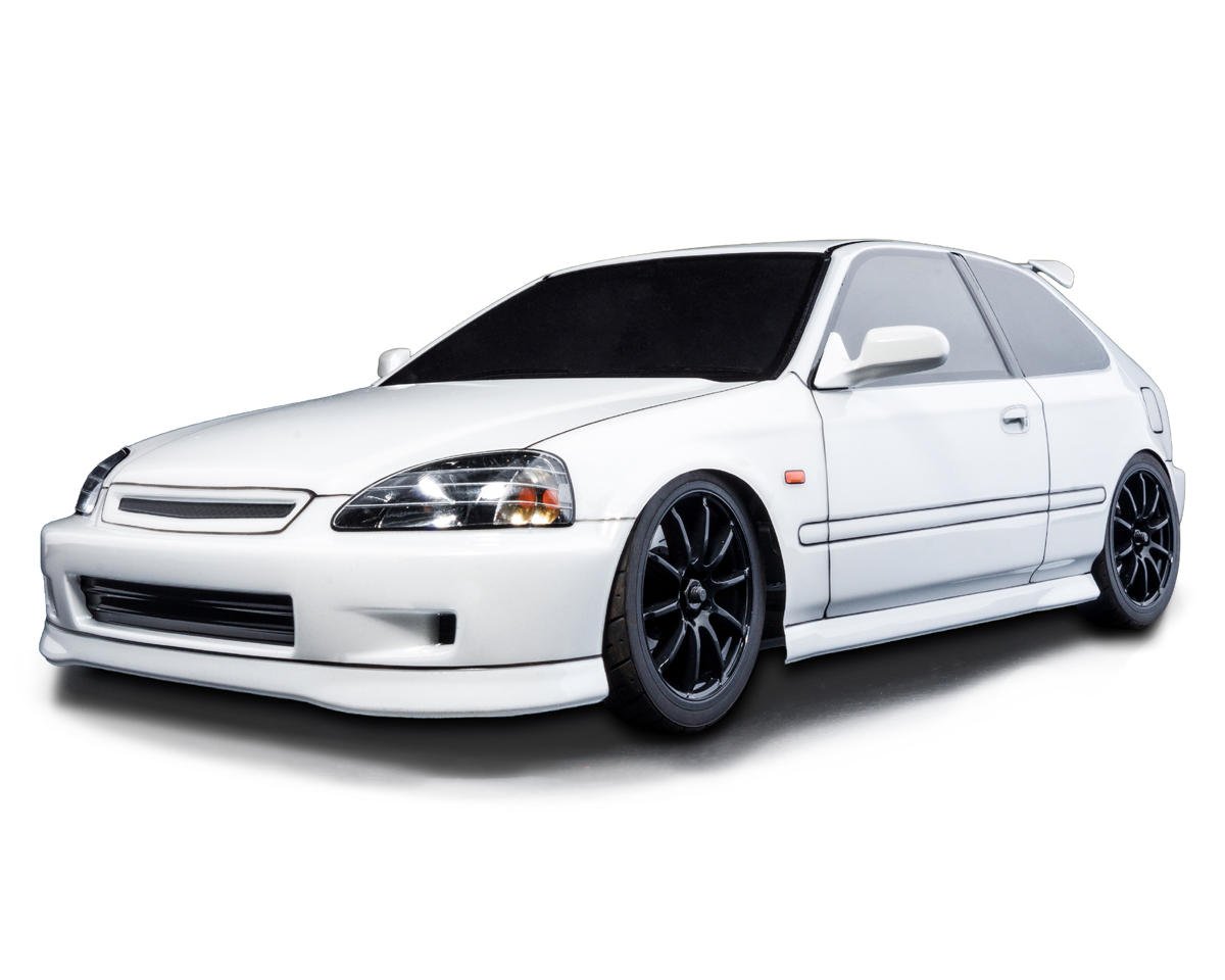 TCR-FF RTR 1/10 Touring Car w/EK9 Pre-Painted Body (White) (257mm)