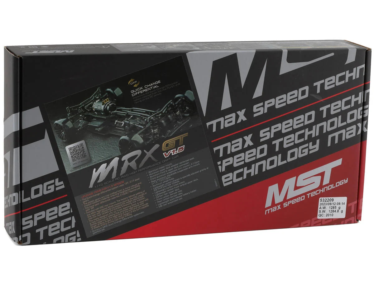 MST MRX GT V1.5 1/10 RWD Electric Drift Car KIT – Chris's House MST MRX GT V1.5 1/10 RWD Electric Drift Car KIT – Chris's House