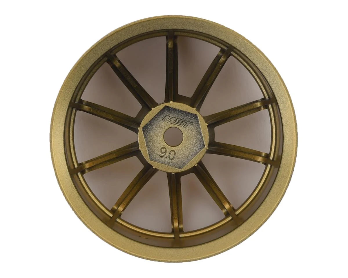 MST Gold GTR wheel (+9) (4) (9mm Offset) w/12mm Hex