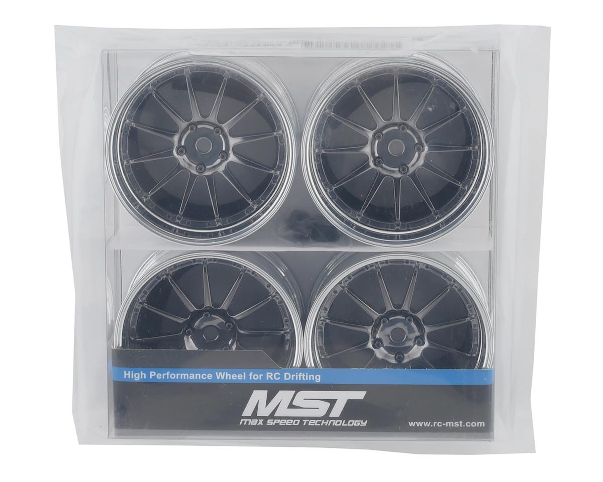 MST S-SBK 21 offset changeable wheel set (4) w/12mm Hex