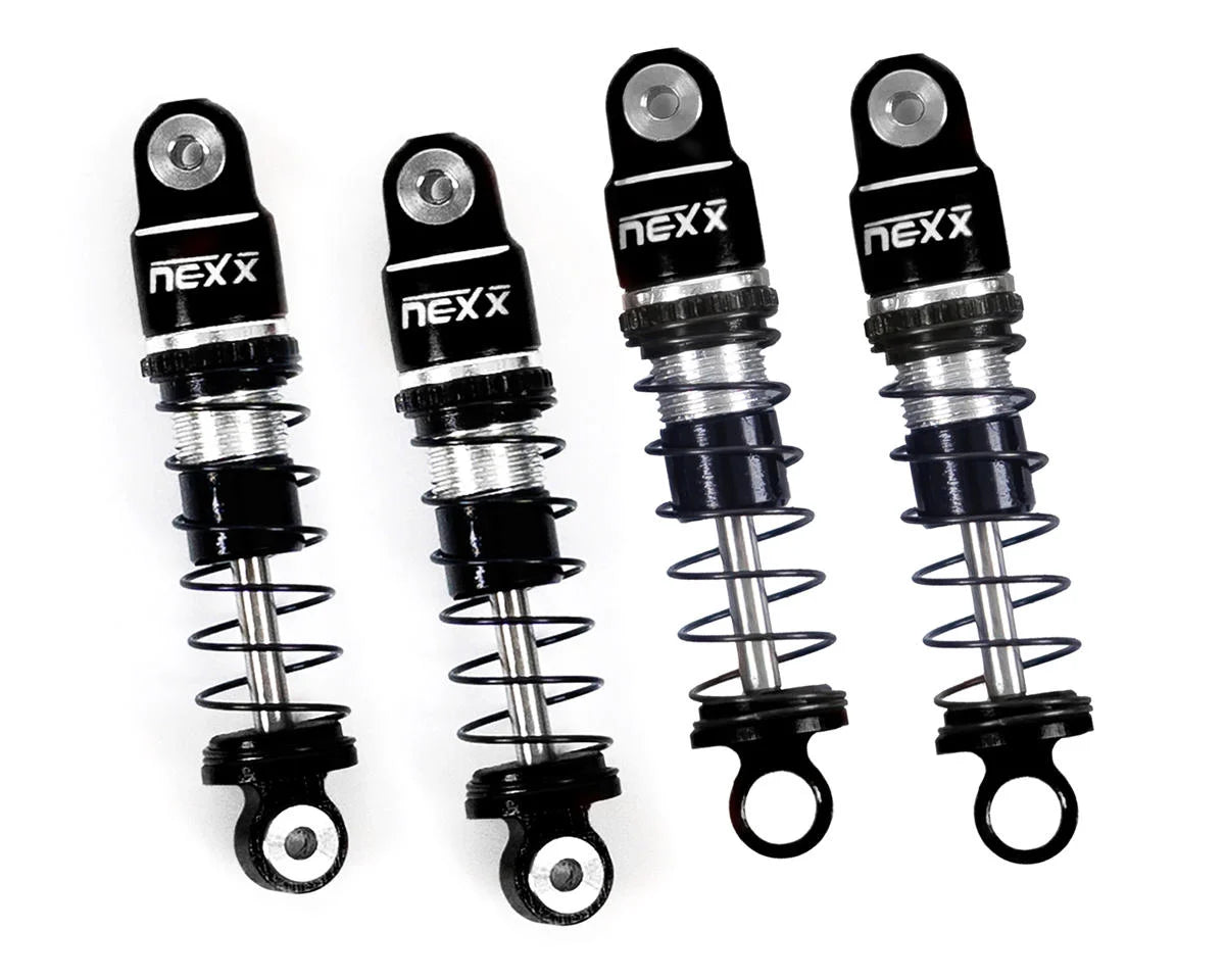 Losi™ Micro-B Pre-Assembled Aluminum Oil-Filled Shocks (Black) (4) (Front & Rear)