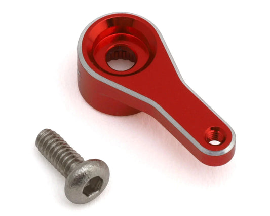 Micro-B Aluminum Servo Horn (Red) (AGF RC A06CLS Servo)